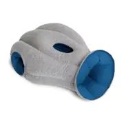 OstrichPillow Original Immersive Travel Pillow Sleepy Blue