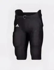 NWT ADIDAS PERFORMANCE CLIMALITE MEN INTEGRATED BLACK PAD PANT 690PA Small $55