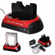 2.5" 3.5" SATA HDD Hard Drive Disk USB 1.1 2.0 Port Card Reader Docking Station