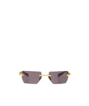 Balmain Eyewear Pierre Rectangular Frame Sunglasses One size Gray