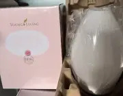 Young Living LUSTRE ARTISAN essential Oil Ultrasonic Diffuser Blown Glass- New