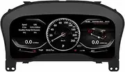 Car Digital Dashboard Instrument Linux System Cruiser LCD Speedometer Panel Compatible for Toyota Hiace 2019-2021