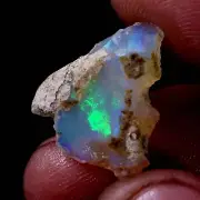 07.50 CTS. Ethiopian BIG Fire Opal Welo Rough AAA+ FIRE Cutting Grade USA DEALER