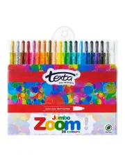 [Texta] 20pc Zoom Jumbo Twist Crayons