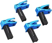 4Pcs Auto Steel Line Clamps 3/8” 5/16” 1/2” Car Repair Tools Brake Line Stopper for Fuel Line Transmission Line