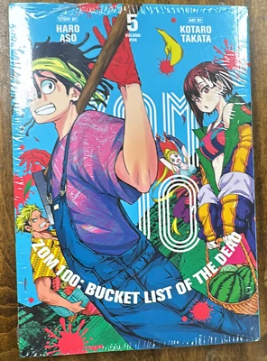 Zom 100: Bucket List of the Dead, Vol. 5 (5) PAPERBACK 2022 by Haro Aso (B160)