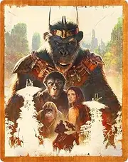 The Kingdom of The Planet Of The Apes 4K UHD Steelbook [Blu-ray] [Region A & B & C]