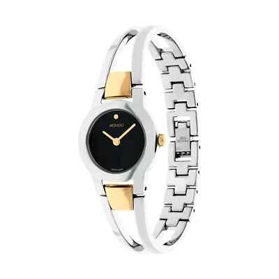 MOVADO Impresa Bangle Watch, 24mm Women Two Tone -Brand New with Tags