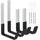 4PCS Tool Hooks & Screws | Garage Garden Shed Wall Bike Hanging Storage Hanger༄