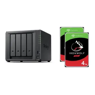 【Synology 群暉科技】搭希捷 4TB x2 ★ DS423+ 4Bay NAS 網路儲存伺服器