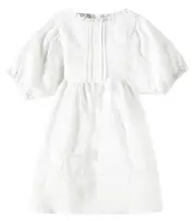 [C'era Una Volta] C'era Una Volta Baby Kana ramie dress M 12 white