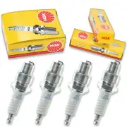 4pcs Clinton W-140 NGK Standard Spark Plugs 14 HP Kit Set Engine dr