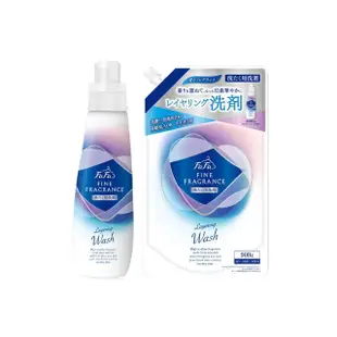 【日本FaFa】香水系列 抗菌洗衣柔軟套組(洗衣精600g+柔軟精600ml/日本製)