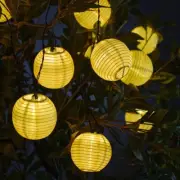 IKEA SOLVINDEN 12 Lights LED String Light Indoor/Outdoor Battery Operated White
