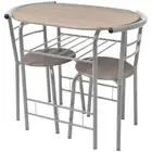 Kitchen Breakfast Bar Dinner Dining Coffee Cafe Table and Seat Chairs Stool Set