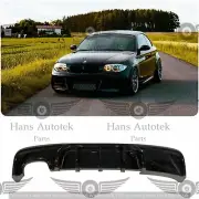 MP Style Black Rear Diffuser FOR BMW 1 SERIES E82 Coupe 135i 125i 120i (08-13)