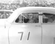 Sara Christian one NASCAR racing's earliest most successful female- Old Photo