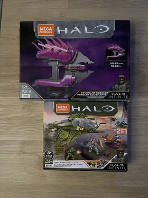 Mega Construx Halo Infinite Covenant Needler + UNSC Wasp Onslaught