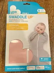 PINK Love To Dream Swaddle Up Stage 1 S ORIGINAL Newborn baby sleeping bag BNIB