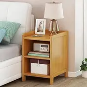 Bamboo Bedside Table Nightstand Storage Bedroom Sofa Side Stand