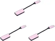 Gatuida 3pcs Headphones Earbuds Ear Plug Earbuds Adapter Jack Audio Adapter ANC Earbuds Headphone Adapter Earbuds Connector Earphone Adapter Charger Ear Pick 2 in 1 P20 Audio Converter