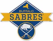 Rico Industries NHL Buffalo Sabres Diamond Shape Cut Pennant - Home and Living Room Décor - Soft Felt EZ to Hang