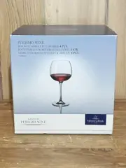 New Villeroy & Boch Purismo Red Wine Full Bodied Glass, Set of 4