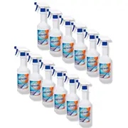 12PK Northfork 750ml Window & Glass Mirror Cleaner Decanting Empty Bottle Spray