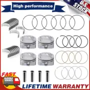 Oversize 0.5mm Piston & Ring + Bearing for Hyundai Kia Veloster Accent Rio 1.6L (for: Hyundai)