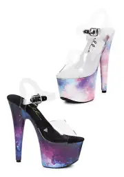 Ellie Shoes 709-COSMO 7 Inch Pointed Stiletto Sandal