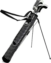 Taboo Fashions Ultralight Women's Sunday Bag | Drive, Pitch or Putt | Short Game, Par 3 and Executive Course | Self Flexing Stand, Adjustable Strap