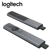 在飛比找PChome24h購物優惠-【logitech 羅技】SPOTLIGHT簡報器-質感灰