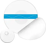 40 Pack Freestyle Sensor Covers for Libre 3,Without Glue in The Center,Transparent Adhesive Patches for Kids,Men,Women,Waterproof and Strong Stick for 14 Days