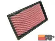 K&N Replacement Air Filter For PEUGEOT 406 2.0L-16V & TS4 2.2L-16V 00-01 33-2226 (for: Peugeot)