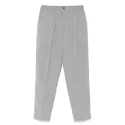[The Editor] The Editor Mélange-effect Trousers 52 IT GREY