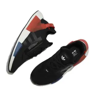 Adidas 休閒鞋 NMD_R1.V2 男女鞋 黑藍紅 經典 襪套 Boost 愛迪達 Originals GY6162 [ACS 跨運動]
