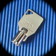 SP10 Key -ACE, CHICAGO -Vending, Wizard, Coin Operated, Gumball, Arcade, Pinball