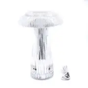 Wireless Desk Lamp Mushroom Diamond Touch Table Lamp