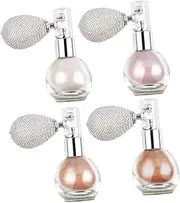 Ipetboom 4pcs Body Powder Spray Loose Glitter Spray Glitter Spray for Women Glitter Spray for Hair Highlighter Powder Spray Women Highlighter Spray Spray