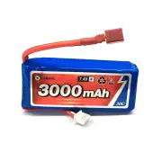 Eachine 7.4V 3000mah RC Car Battery 30C Lipo Battery T Plug For 1/12 Eachine EAT04 Wltoys 12428 12423 Feiyue RC Car Part