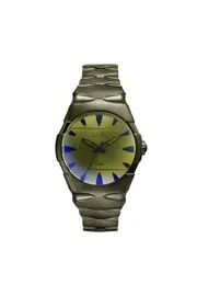 [Diesel] Diesel - D-Sruptor Stainless Steel Watch - Timeframes - Man - Green UNI Green