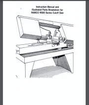 Ramco RS90, Cut Off Saw, Instructions and Parts Manual Comb Bound Gloss Covers