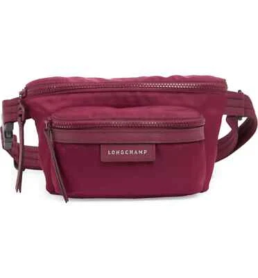 Longchamp Le Pliage Medium Neo Leather Trim Belt Bag Fanny Pack ~NEW~