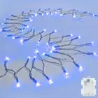 String Lights Outdoor Waterproof 9.8Ft 30 LED, Blue Fairy Lights Battery Operate