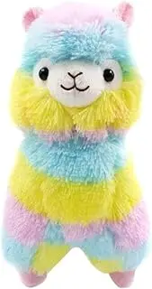 35CM Rainbow Alpaca Plush Toy, Llama Stuffed Animal Large Llamacorn Alpaca Doll Plushie Hug Pillow Soft Plush Stuffed Alpaca Doll Toys Kids Gifts