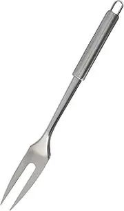 Korean BBQ hibachi Fork, Kalbi Meat Turner Large, Extra Long Folk for Meat, Outdoor and Indoor Korean Style Grill Food 2.0T Stainless Steel by Sejong Cook Korea (295mm - 11.6 Inch)