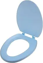 Elongated Soft Toilet Seat Cover for Bathroom Comfortable Support Easy to Clean Design Seat Lid for Daily Use Shaped