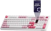 Akko 5098B Wireless Gaming Keyboard with Screen, Scroll Wheel, Hot-Swappable Mechanical Switches, RGB Gasket Keyboard, Piano Pre-Lubed Switch