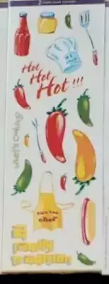 Barbecue Cookout Picnic Family Grill Hot Dogs Chiles Miss Elizabeth's Stickers