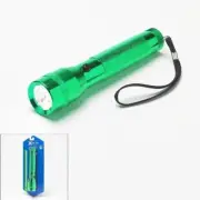 XGear Aluminum LED Flashlight 10" - GREEN